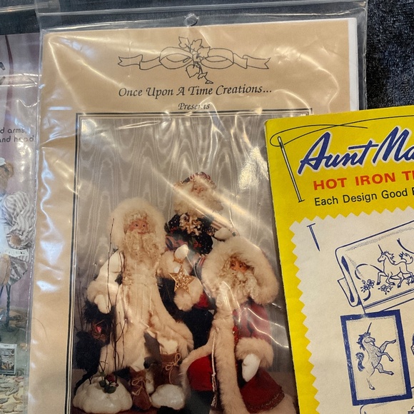 Set of 3 Vintage Sewing and Hot Iron Transfer Patterns, 1989 - 1991 - Picture 3 of 7